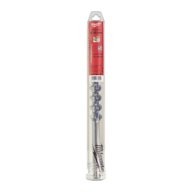 Купити Бур SDS-MAX MX4 MILWAUKEE, діаметр 30,0х370х250мм. Офіційний магазин Мілвокі Україна, фірмова гарантія з доставкою по Украіні