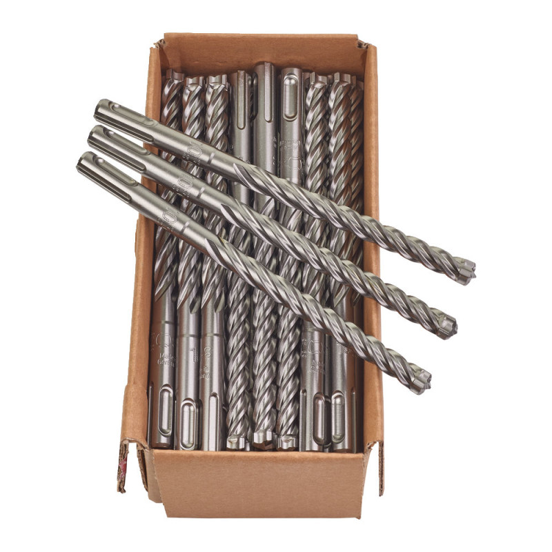 Купити Бур SDS-PLUS MX4 MILWAUKEE, діаметр 10,0х165х100мм, (50шт), пластикова коробка. Офіційний магазин Мілвокі Україна, фірмова гарантія з доставкою по Украіні