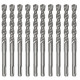 Купити Бур SDS-PLUS M2 MILWAUKEE, діаметр 8,0х160х100мм, (10шт), пластикова коробка. Офіційний магазин Мілвокі Україна, фірмова гарантія з доставкою по Украіні