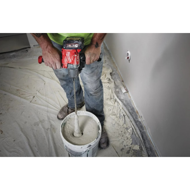 Купити Міксер будівельний акумуляторний MILWAUKEE, M18 FPM-0X (каркас, HDкейс). Офіційний магазин Мілвокі Україна, фірмова гарантія з доставкою по Украіні