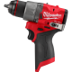 Купити Дриль-шуруповерт акумуляторний безщітковий MILWAUKEE, M12 FDD2-0, 37/45Нм (каркас, кліпса для реміня, картонне пакування). Офіційний магазин Мілвокі Україна, фірмова гарантія з доставкою по Украіні