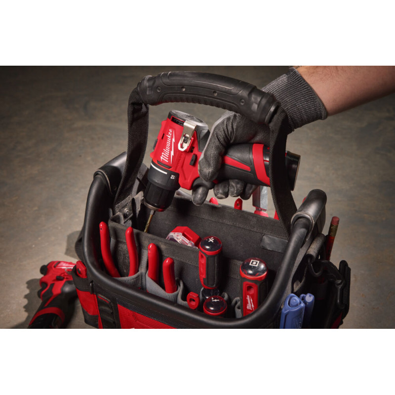 Купити Дриль-шуруповерт акумуляторний безщітковий MILWAUKEE M12 BLDDRC-202C, 40Нм (зарядний пристрій С12, 2 акумулятори М12 В2 2Аг, кліпса для ременя, кейс). Офіційний магазин Мілвокі Україна, фірмова гарантія з доставкою по Украіні
