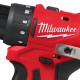 Купити Дриль-шуруповерт акумуляторний безщітковий MILWAUKEE M12 BLDDRC-202C, 40Нм (зарядний пристрій С12, 2 акумулятори М12 В2 2Аг, кліпса для ременя, кейс). Офіційний магазин Мілвокі Україна, фірмова гарантія з доставкою по Украіні