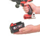 Купити Дриль-шуруповерт акумуляторний безщітковий MILWAUKEE, M18 BLDD2-502X, 82Нм (зарядний пристрій М12-18 FС, 2 акумулятори М18 В5 5Аг, кліпса для ременя, HDкейс). Офіційний магазин Мілвокі Україна, фірмова гарантія з доставкою по Украіні
