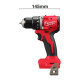 Купити Дриль-шуруповерт акумуляторний безщітковий MILWAUKEE M18 BLDDRC-202C, 60,5Нм (зарядний пристрій М12-18 С, 2 акумулятори М18 В2 2Аг, клипса для ременя, кейс). Офіційний магазин Мілвокі Україна, фірмова гарантія з доставкою по Украіні