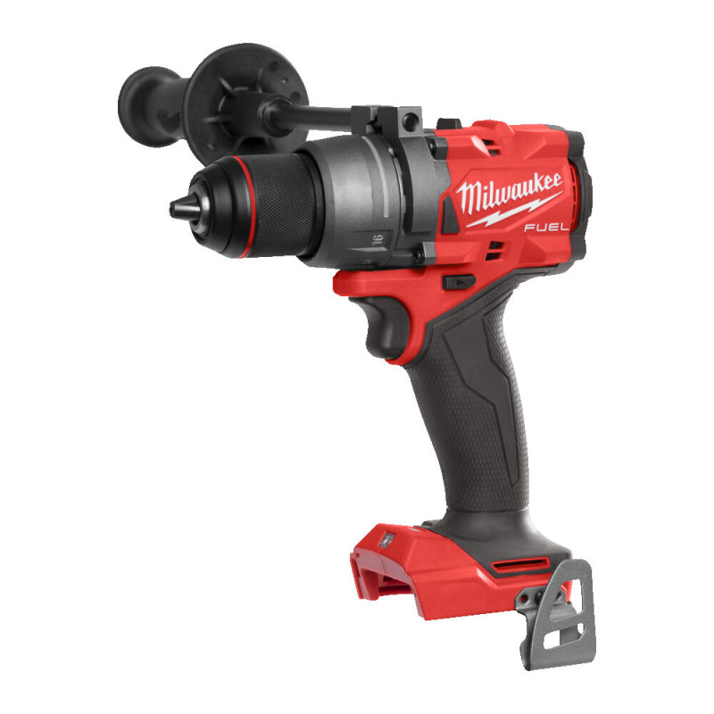 Купити Дриль-шуруповерт акумуляторний безщітковий MILWAUKEE M18 FDD3-0, 158Нм (каркас, кліпса для ременя, бічна рукоять, картонна упаковка). Офіційний магазин Мілвокі Україна, фірмова гарантія з доставкою по Украіні