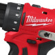Купити Дриль-шуруповерт акумуляторний MILWAUKEE M12 BLDDRC-402C, 40Нм (зарядний пристрій С12, 2 акумулятори М12 В4 4Аг, кліпса для ременя, кейс). Офіційний магазин Мілвокі Україна, фірмова гарантія з доставкою по Украіні