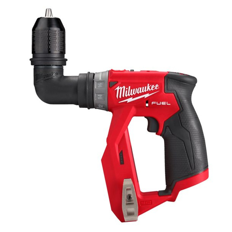 Купити Дриль-шуруповерт акумуляторний безщітковий MILWAUKEE, M12 FDDX-0, 34Нм (каркас без насадок, кліпса для ременя). Офіційний магазин Мілвокі Україна, фірмова гарантія з доставкою по Украіні