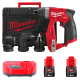 Купити Дриль-шуруповерт акумуляторний безщітковий MILWAUKEE, M12 FDDXKIT-202X, 34Нм (зарядний пристрій С12 С, 2 акумулятор М12 В2 2Аг, 4 насадки, кліпса для ременя, HDкейс). Офіційний магазин Мілвокі Україна, фірмова гарантія з доставкою по Украіні