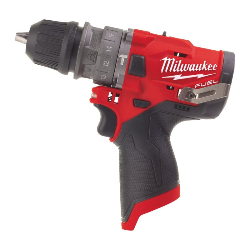 Купити Дриль-шурупокрут з ударом акумуляторний MILWAUKEE, M12 FPDX-0, 37Нм (каркас), картонне пакування. Офіційний магазин Мілвокі Україна, фірмова гарантія з доставкою по Украіні
