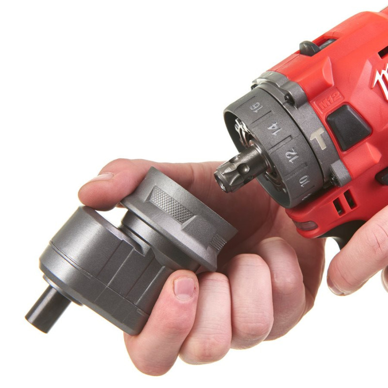 Купити Дриль-шурупокрут з ударом акумуляторний MILWAUKEE, M12 FPDX-0, 37Нм (каркас), картонне пакування. Офіційний магазин Мілвокі Україна, фірмова гарантія з доставкою по Украіні