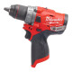 Купити Дриль-шуруповерт акумуляторний безщітковий MILWAUKEE, M12 FDD-0, 44Нм (каркас, кліпса для ременя, картонне пакування). Офіційний магазин Мілвокі Україна, фірмова гарантія з доставкою по Украіні