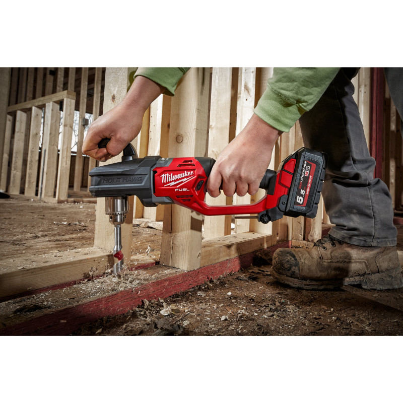 Купити Дриль кутовий акумуляторний MILWAUKEE, M18 CRAD2-0X, 30Нм (каркас, HDкейс). Офіційний магазин Мілвокі Україна, фірмова гарантія з доставкою по Украіні
