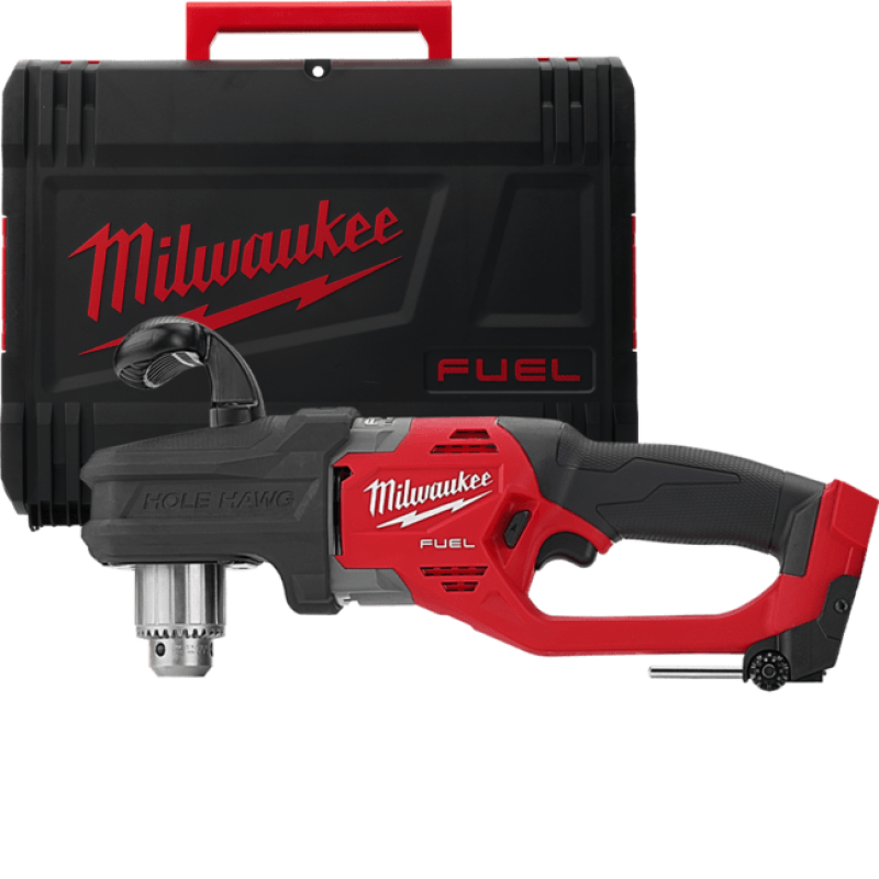 Купити Дриль кутовий акумуляторний MILWAUKEE, M18 CRAD2-0X, 30Нм (каркас, HDкейс). Офіційний магазин Мілвокі Україна, фірмова гарантія з доставкою по Украіні