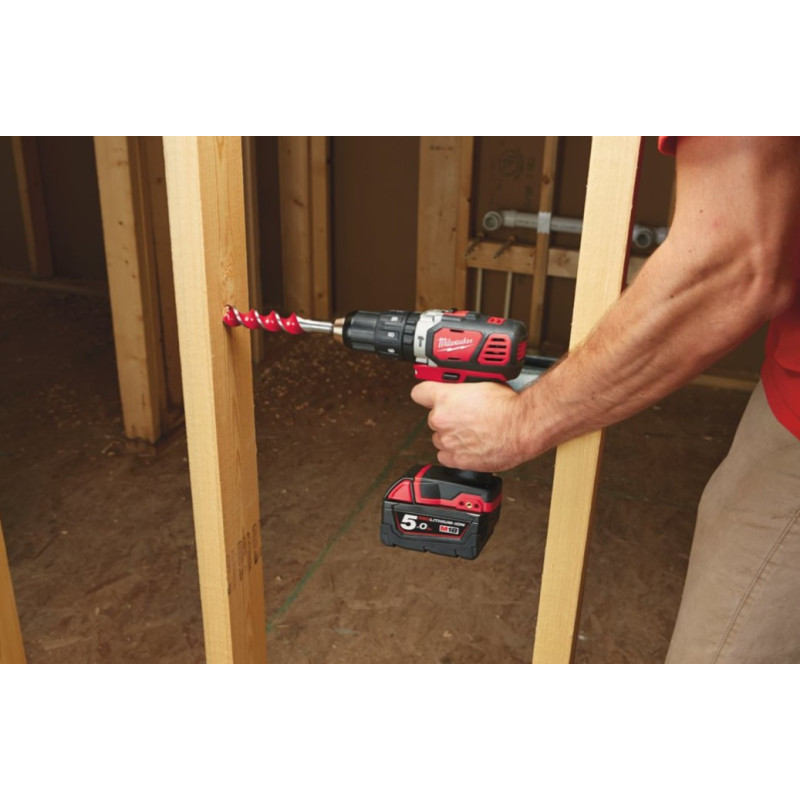 Купити Дриль-шуруповерт з ударом акумуляторний MILWAUKEE M18 BPD-0, 50Нм (каркас, картонне пакування). Офіційний магазин Мілвокі Україна, фірмова гарантія з доставкою по Украіні