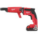 Купити Шуруповерт для гипсокартону безщітковий MILWAUKEE, M18 FSGC-202X, 13Нм (зарядний пристрій M12-18 FC, 2 акумулятори М18 В2 2Аг, кліпса для реміня, HDкейс). Офіційний магазин Мілвокі Україна, фірмова гарантія з доставкою по Украіні
