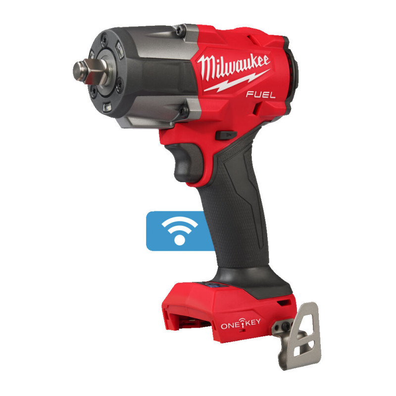 Купити Гайковерт акумуляторний безщітковий TORQUE-SENSE 1/2'' MILWAUKEE, M18 ONEFMTIW2FC12-0X, 67-338Нм (каркас, кліпса для реміня, HDкейс). Офіційний магазин Мілвокі Україна, фірмова гарантія з доставкою по Украіні