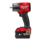 Купити Гайкокрут акумуляторний безщітковий 3/8'' MILWAUKEE, M18 FMTIW2F38-502X, 813Нм, з кільцем (зарядний пристрій M12-18 FC, 2 акумул. Офіційний магазин Мілвокі Україна, фірмова гарантія з доставкою по Украіні