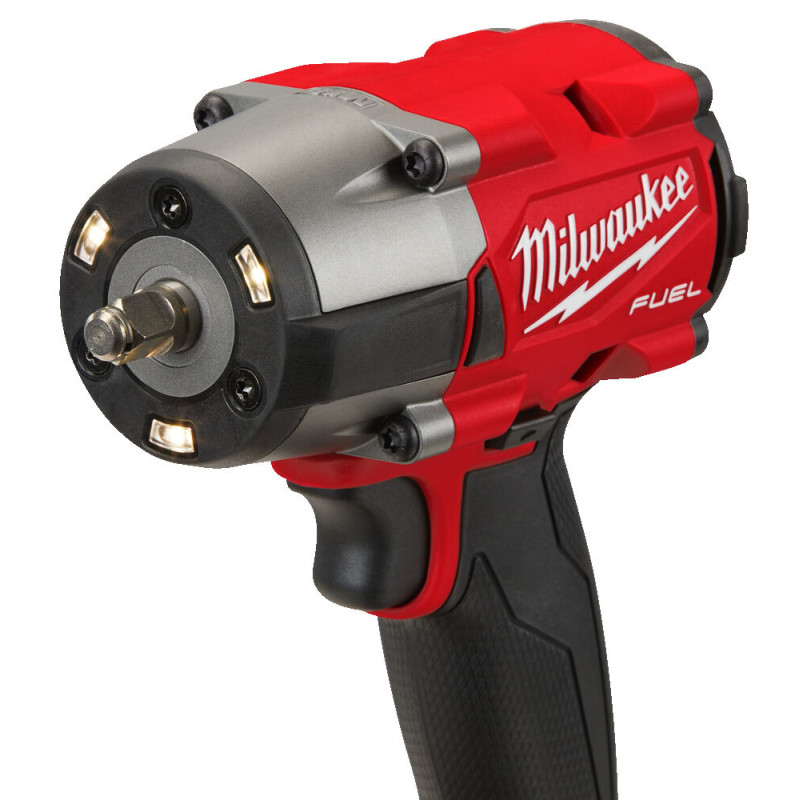 Купити Гайкокрут акумуляторний безщітковий 3/8'' MILWAUKEE, M18 FMTIW2F38-502X, 813Нм, з кільцем (зарядний пристрій M12-18 FC, 2 акумул. Офіційний магазин Мілвокі Україна, фірмова гарантія з доставкою по Украіні
