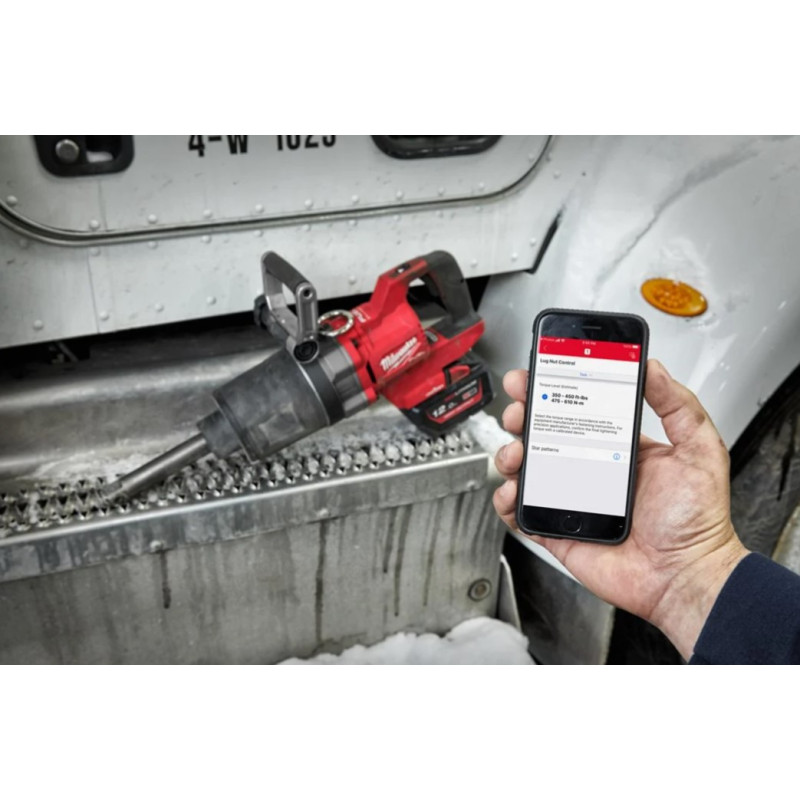 Купити Гайковерт акумуляторний безщітковий 1'' MILWAUKEE, M18 ONEFHIWF1D-0C, 2711Нм, з кільцем (каркас, кейс). Офіційний магазин Мілвокі Україна, фірмова гарантія з доставкою по Украіні