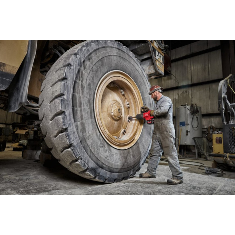 Купити Гайковерт акумуляторний безщітковий 1'' MILWAUKEE, M18 ONEFHIWF1D-0C, 2711Нм, з кільцем (каркас, кейс). Офіційний магазин Мілвокі Україна, фірмова гарантія з доставкою по Украіні