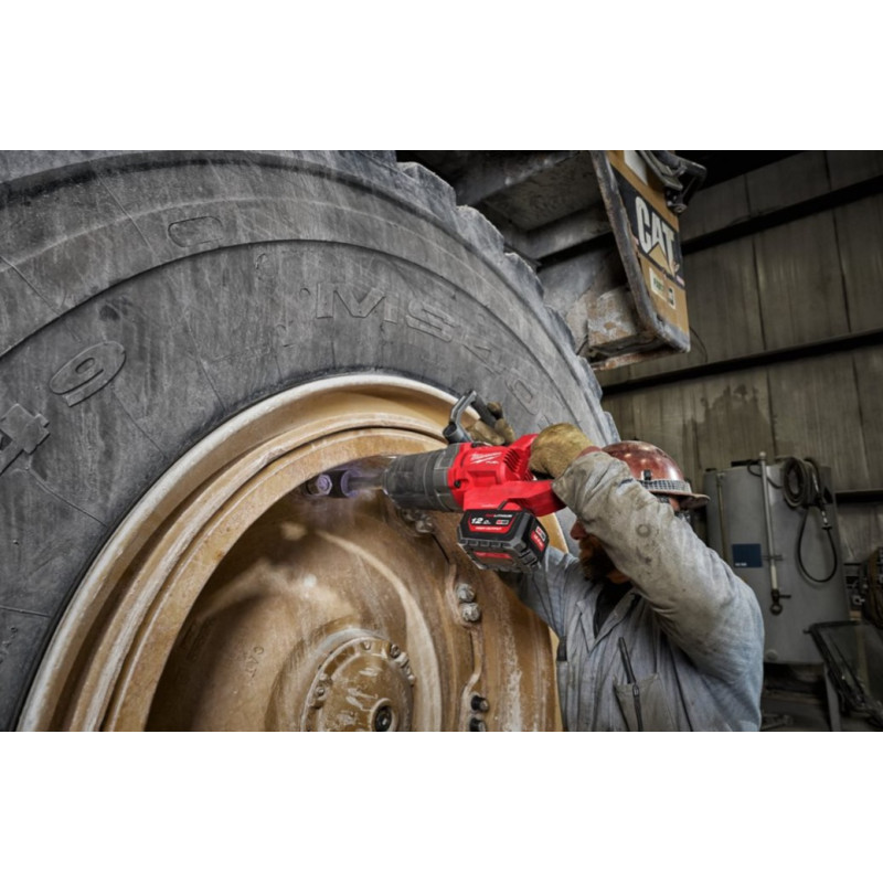 Купити Гайковерт акумуляторний безщітковий 1'' MILWAUKEE, M18 ONEFHIWF1D-0C, 2711Нм, з кільцем (каркас, кейс). Офіційний магазин Мілвокі Україна, фірмова гарантія з доставкою по Украіні