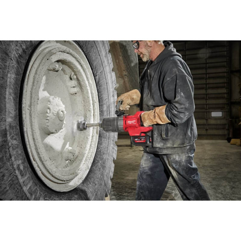 Купити Гайковерт акумуляторний безщітковий 1'' MILWAUKEE, M18 ONEFHIWF1D-0C, 2711Нм, з кільцем (каркас, кейс). Офіційний магазин Мілвокі Україна, фірмова гарантія з доставкою по Украіні