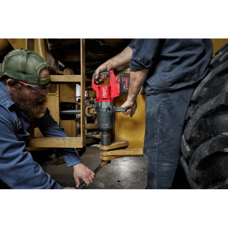 Купити Гайковерт акумуляторний безщітковий 1'' MILWAUKEE, M18 ONEFHIWF1D-0C, 2711Нм, з кільцем (каркас, кейс). Офіційний магазин Мілвокі Україна, фірмова гарантія з доставкою по Украіні