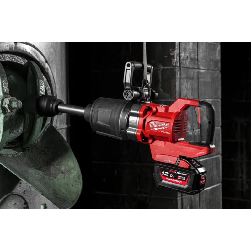 Купити Гайковерт акумуляторний безщітковий 1'' MILWAUKEE, M18 ONEFHIWF1D-0C, 2711Нм, з кільцем (каркас, кейс). Офіційний магазин Мілвокі Україна, фірмова гарантія з доставкою по Украіні