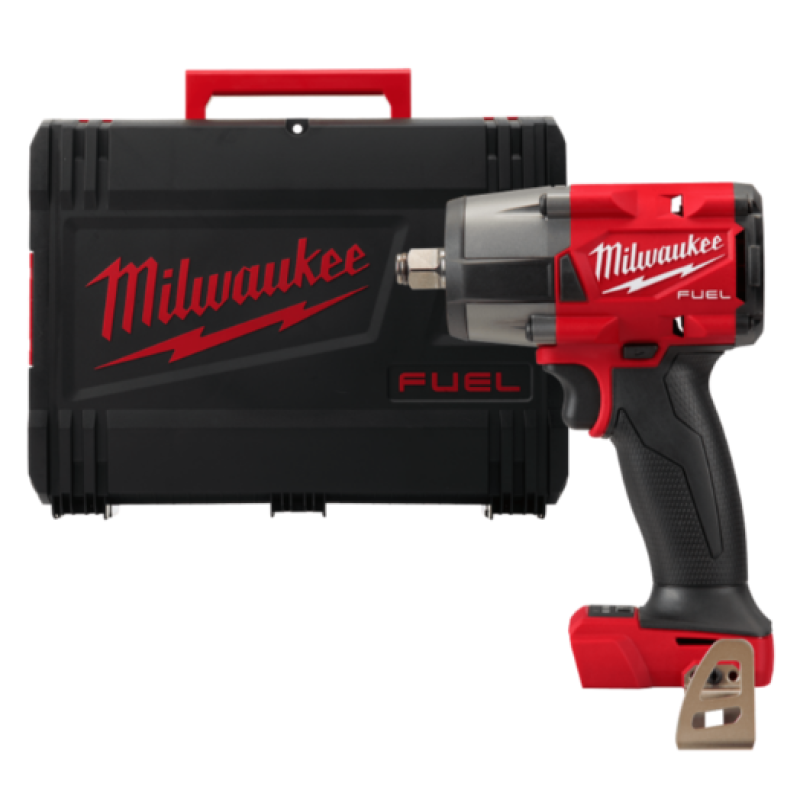 Купити Гайковерт акумуляторний безщітковий 1/2'' MILWAUKEE, M18 FMTIW2F12-0Х, 881Нм, з кільцем (каркас, кліпса для реміня, HDкейс). Офіційний магазин Мілвокі Україна, фірмова гарантія з доставкою по Украіні