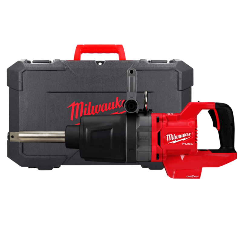 Купити Гайковерт акумуляторний безщітковий 1'' MILWAUKEE, M18 ONEFHIWF1D-0C, 2711Нм, з кільцем (каркас, кейс). Офіційний магазин Мілвокі Україна, фірмова гарантія з доставкою по Украіні