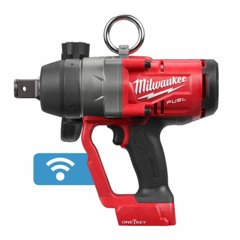 Купити Гайкокрут акумуляторний 1'' MILWAUKEE, M18 ONEFHIWF1-802X, 2400Нм (+зар.пр., 2 акум.Х 8Аг, HD кейс) FORGE. Офіційний магазин Мілвокі Україна, фірмова гарантія з доставкою по Украіні