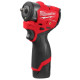 Купити Гайковерт акумуляторний 3/8'' MILWAUKEE з кільцем M12 FSCIWF38-252X, 305Нм (зарядний пристрій, 2 акум. Х 2,5Аг, HDкейс). Офіційний магазин Мілвокі Україна, фірмова гарантія з доставкою по Украіні