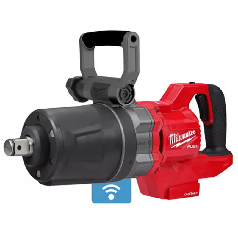 Купити Гайковерт акумуляторний безщітковий 1'' MILWAUKEE, M18 ONEFHIWF1DS-0C, 2711Нм, з кільцем (каркас, кейс). Офіційний магазин Мілвокі Україна, фірмова гарантія з доставкою по Украіні