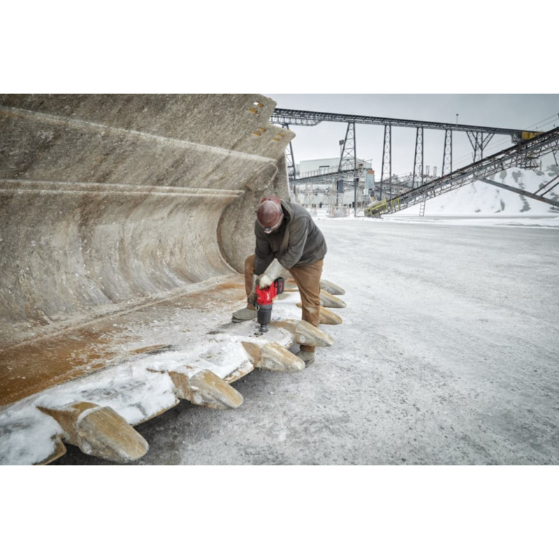Купити Гайковерт акумуляторний безщітковий 1'' MILWAUKEE, M18 ONEFHIWF1DS-0C, 2711Нм, з кільцем (каркас, кейс). Офіційний магазин Мілвокі Україна, фірмова гарантія з доставкою по Украіні