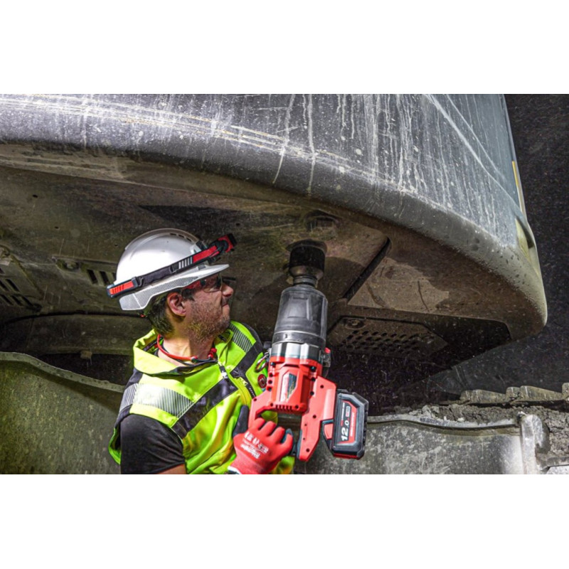 Купити Гайковерт акумуляторний безщітковий 1'' MILWAUKEE, M18 ONEFHIWF1DS-0C, 2711Нм, з кільцем (каркас, кейс). Офіційний магазин Мілвокі Україна, фірмова гарантія з доставкою по Украіні