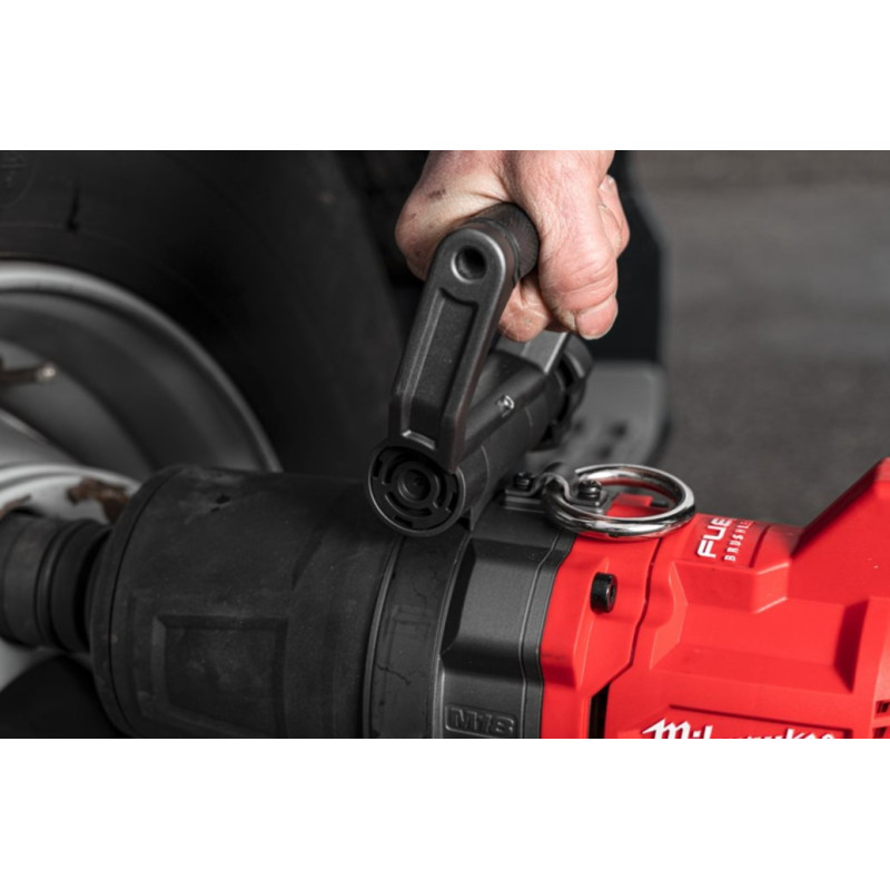 Купити Гайковерт акумуляторний безщітковий 1'' MILWAUKEE, M18 ONEFHIWF1DS-0C, 2711Нм, з кільцем (каркас, кейс). Офіційний магазин Мілвокі Україна, фірмова гарантія з доставкою по Украіні