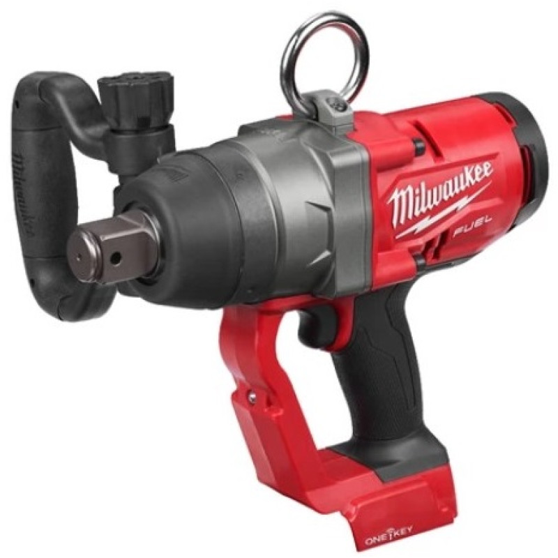 Купити Гайковерт акумуляторний безщітковий 1'' MILWAUKEE, M18 ONEFHIWF1-0X, 2400Нм, з кільцем (каркас, HD кейс). Офіційний магазин Мілвокі Україна, фірмова гарантія з доставкою по Украіні