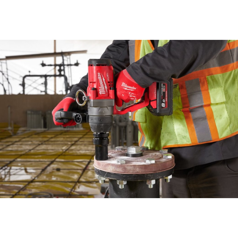 Купити Гайковерт акумуляторний безщітковий 1'' MILWAUKEE, M18 ONEFHIWF1-0X, 2400Нм, з кільцем (каркас, HD кейс). Офіційний магазин Мілвокі Україна, фірмова гарантія з доставкою по Украіні