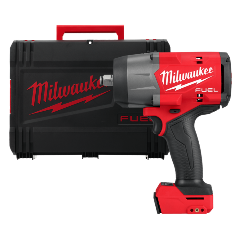 Купити Гайковерт акумуляторний безщітковий 1/2'' MILWAUKEE, M18 FHIW2F12-0Х, 2034Нм, з кільцем (каркас, HDкейс). Офіційний магазин Мілвокі Україна, фірмова гарантія з доставкою по Украіні