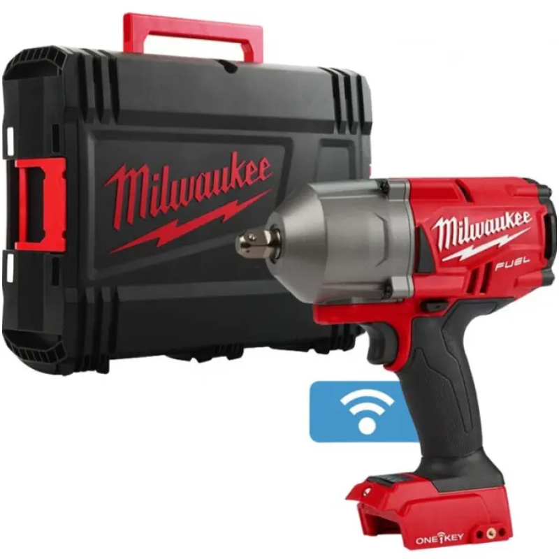 Купити Гайковерт акумуляторний безщітковий 1/2'' MILWAUKEE, M18 ONEFHIWP12-0X, 1491Нм. з піном (каркас, HDкейс). Офіційний магазин Мілвокі Україна, фірмова гарантія з доставкою по Украіні