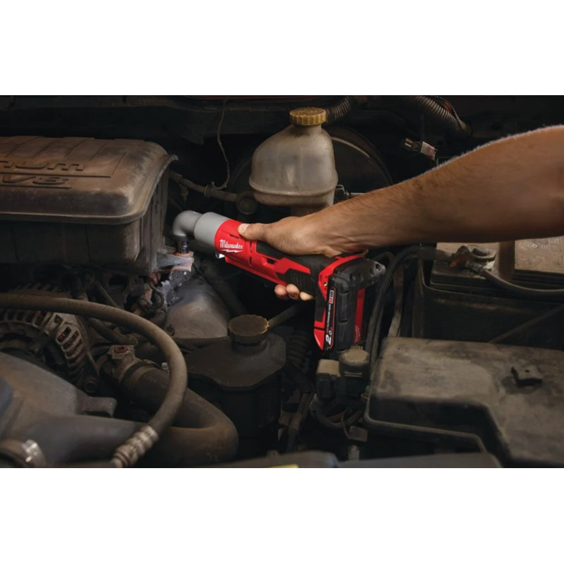 Купити Гвинтокрут кутовий акумуляторний 3/8'' MILWAUKEE, M18 BRAIW-0, 76Нм (каркас, картонне пакування). Офіційний магазин Мілвокі Україна, фірмова гарантія з доставкою по Украіні