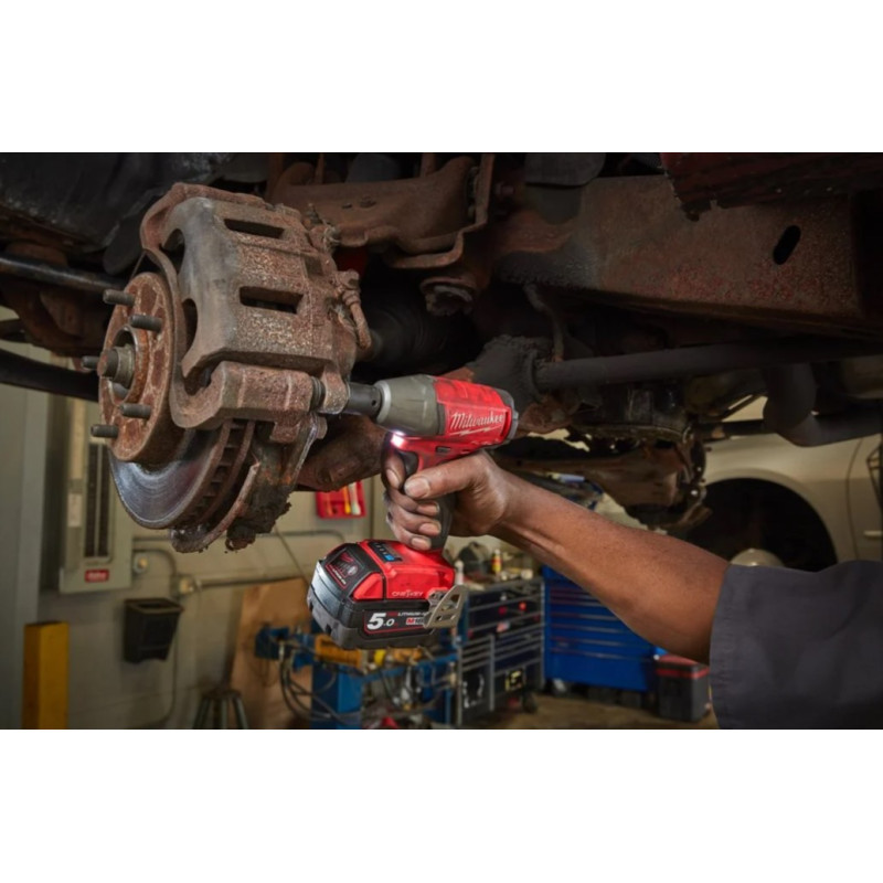Купити Гайковерт акумуляторний безщітковий 1/2'' MILWAUKEE M18 ONEIWF12-0, 300Нм, з кільцем (каркас). Офіційний магазин Мілвокі Україна, фірмова гарантія з доставкою по Украіні