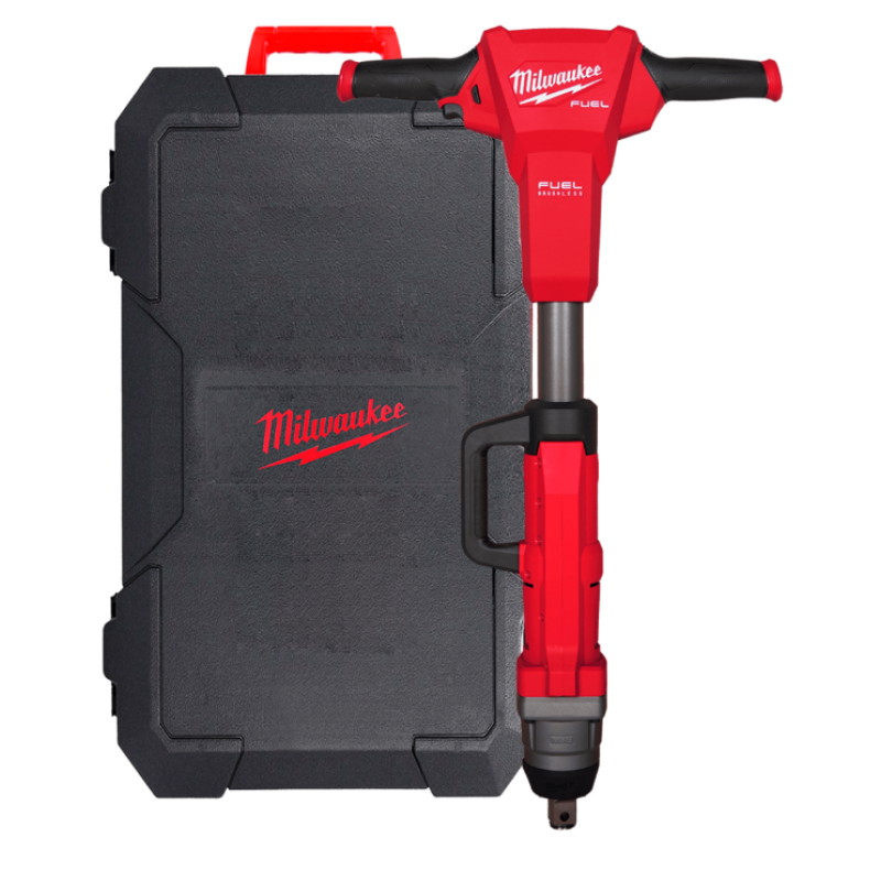Купити Гайкокрут залізничний акумуляторний безщітковий 1'' MILWAUKEE, M18 FHIWF1R-0C, 2000Нм (каркас, кейс). Офіційний магазин Мілвокі Україна, фірмова гарантія з доставкою по Украіні