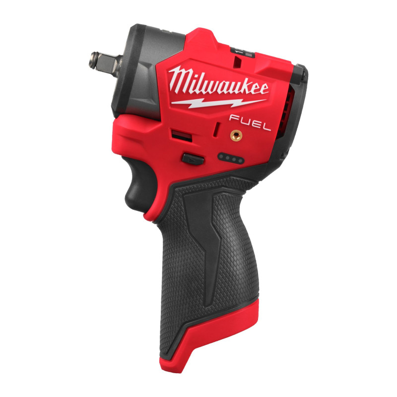 Купити Гайковерт акумуляторний безщітковий 3/8'' MILWAUKEE, M12 FSCIWF38-0, 305Нм, з кільцем (каркас, кліпса на ремень, картонне пакування). Офіційний магазин Мілвокі Україна, фірмова гарантія з доставкою по Украіні