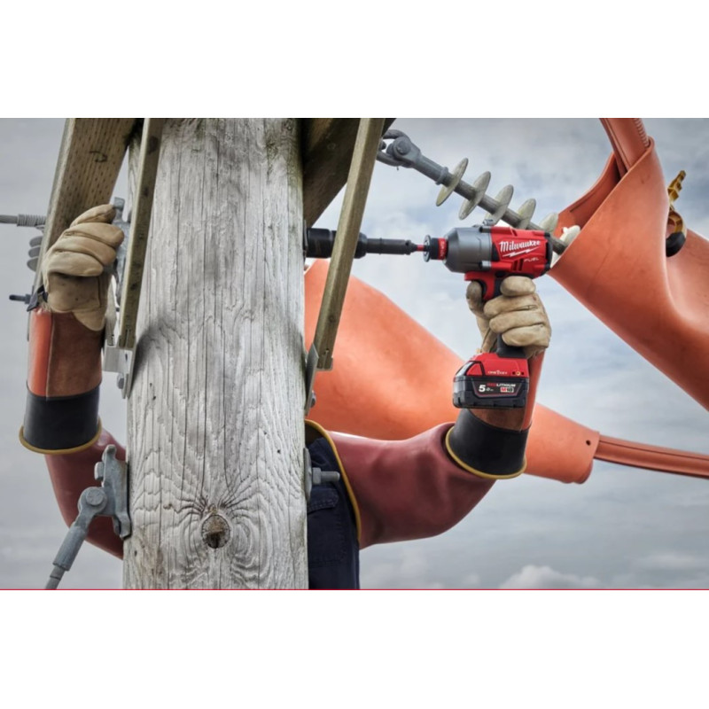 Купити Гайковерт акумуляторний безщітковий 7/16'' Hex MILWAUKEE, M18 ONEFHIWH716-0X, 1017Нм (каркас, HDкейс). Офіційний магазин Мілвокі Україна, фірмова гарантія з доставкою по Украіні
