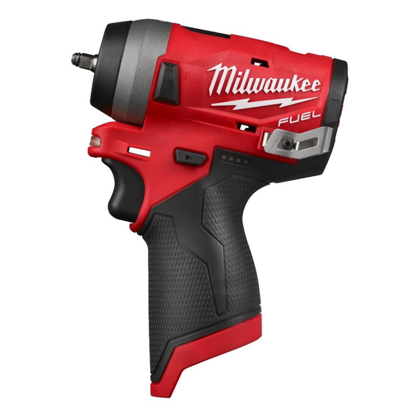Купити Гайковерт акумуляторний безщітковий 1/4'' MILWAUKEE, M12 FIW14-0, 136Нм, з кільцем (каркас, кліпса для ременя, картонне пакування). Офіційний магазин Мілвокі Україна, фірмова гарантія з доставкою по Украіні