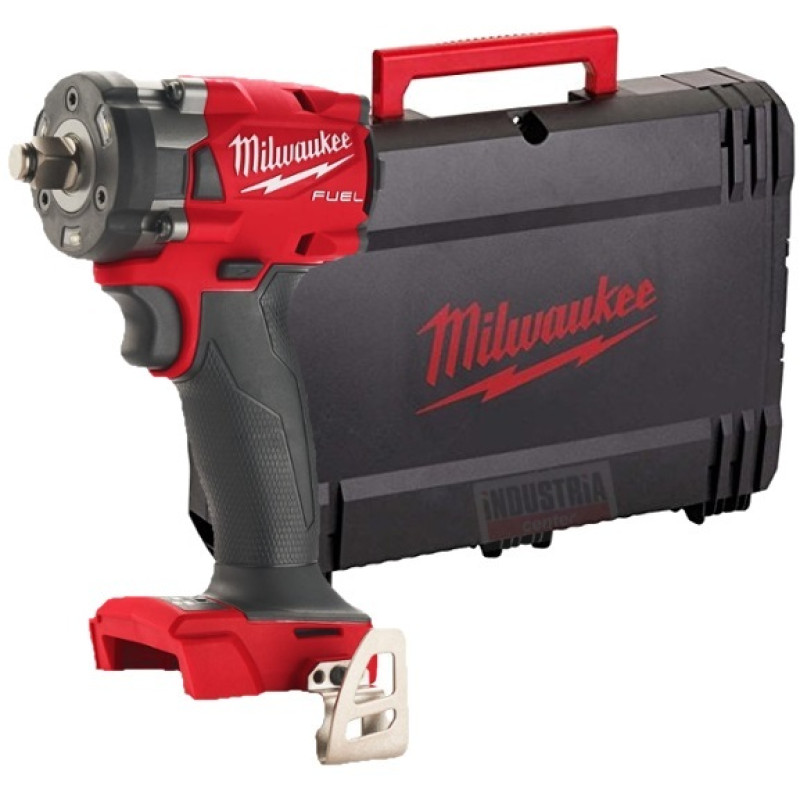 Купити Гайковерт акумуляторний безщітковий 1/2'' MILWAUKEE, M18 FIW2F12-0Х, 339Нм, з кільцем (каркас, кліпса для реміня, HDкейс). Офіційний магазин Мілвокі Україна, фірмова гарантія з доставкою по Украіні