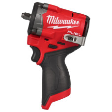 Купити Гайковерт акумуляторний безщітковий 3/8'' MILWAUKEE, M12 FCIWF38G3-0, 745Нм, з кільцем (каркас, кліпса на ремінь, картонне пакування). Офіційний магазин Мілвокі Україна, фірмова гарантія з доставкою по Украіні