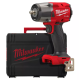 Купити Гайковерт акумуляторний безщітковий 3/8'' MILWAUKEE, М18 FMTIW2F38-0X, 813Нм, з кільцем (каркас, кліпса для реміня, HDкейс). Офіційний магазин Мілвокі Україна, фірмова гарантія з доставкою по Украіні